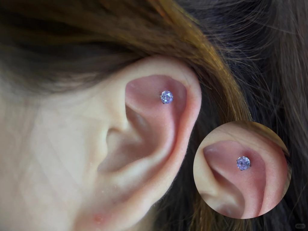 flat piercing jewellery